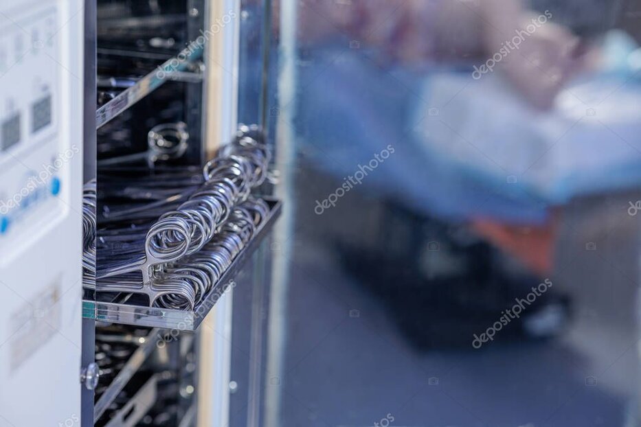 Autoclave medicale in ambiente clinico